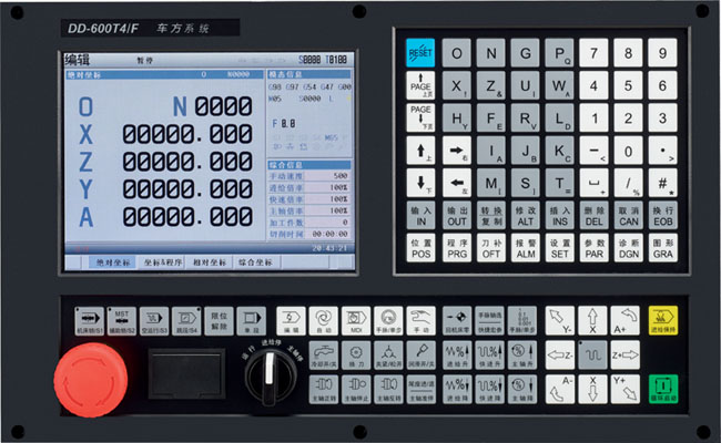 600T4/F四轴车方专用数控系统